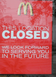 McDonalds-Closing